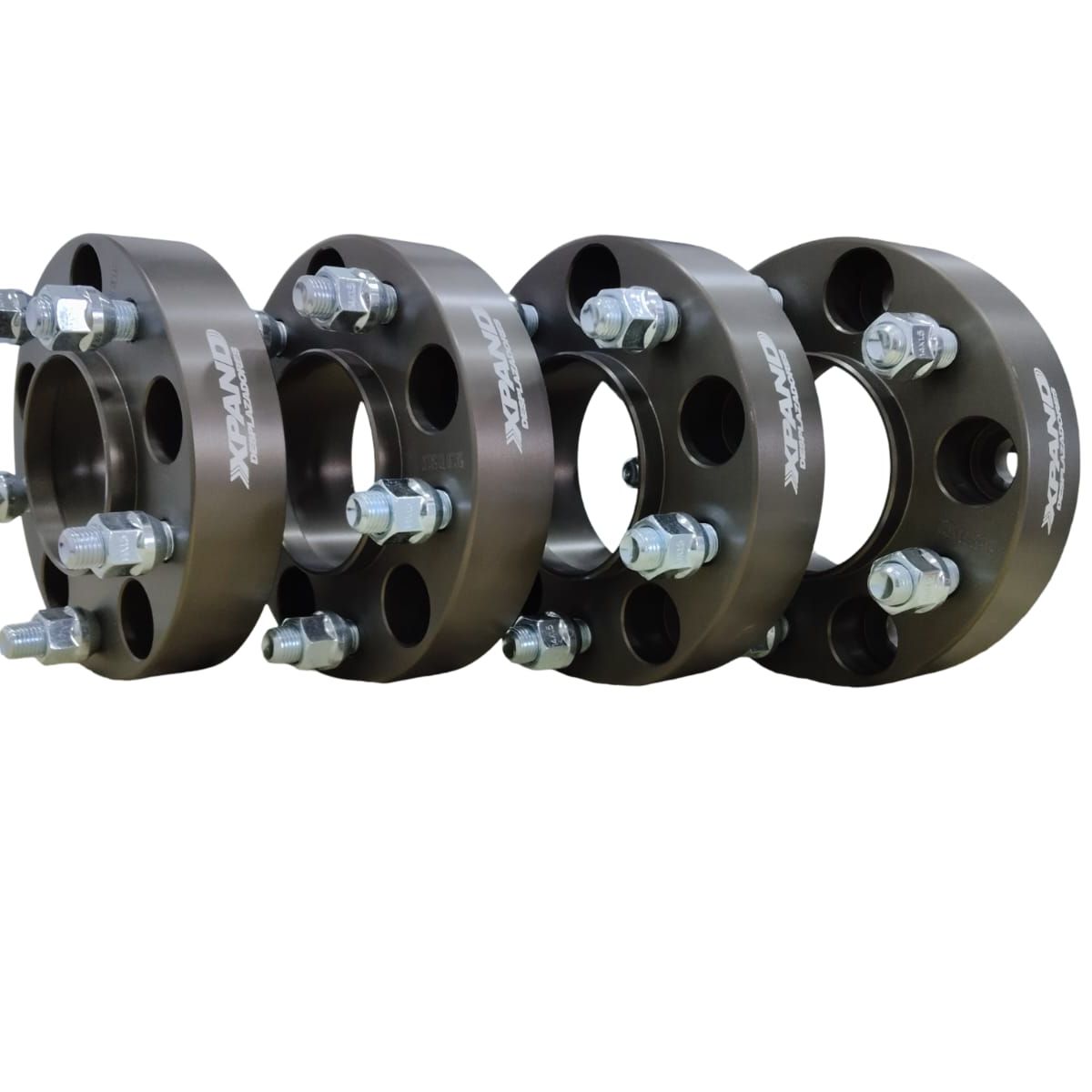 GENERICO - KIT DE 4 DESPLAZADORES PARA SSANGYONG ACTYON DE 1.5" PULGADA CON CENTRADOR