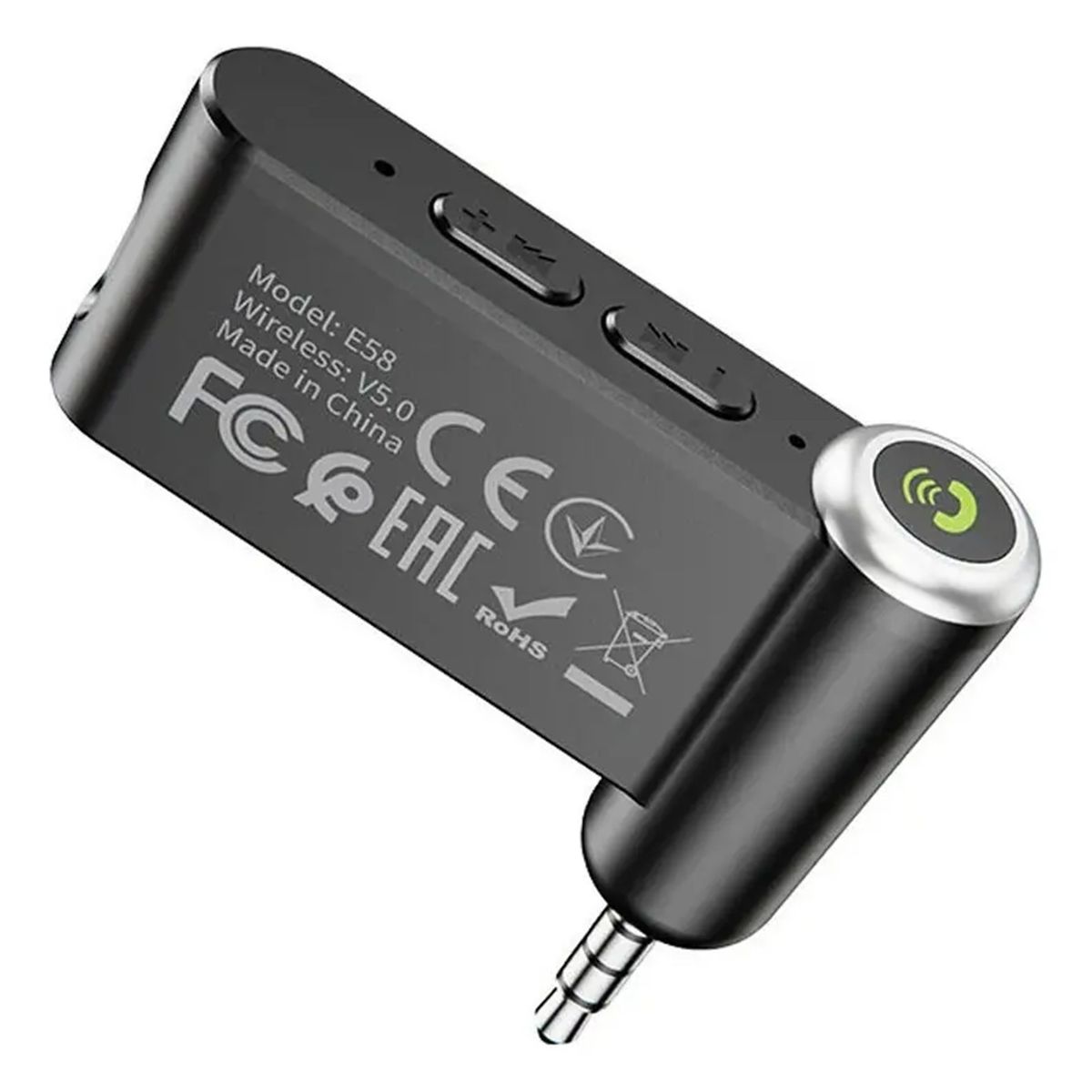 HOCO - Adaptador receptor bluetooth para Auto con conexión 3.5mm - E58 HOCO
