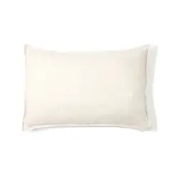 ESTAMPA - FUNDA COJIN LINO OFF WHITE 60X40