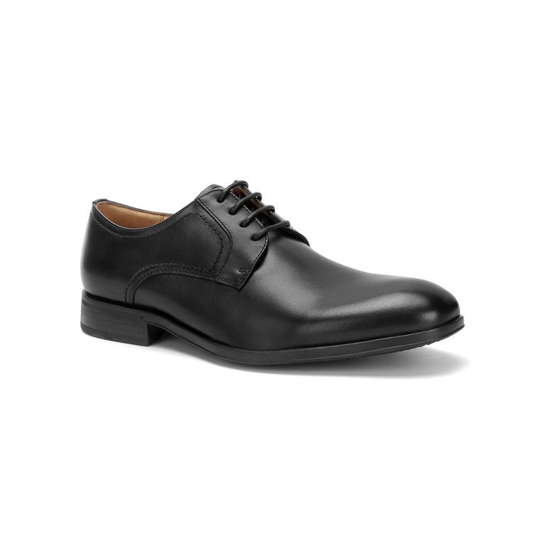 Zapato Formal Hombre Cuero Derby Rowville Negro