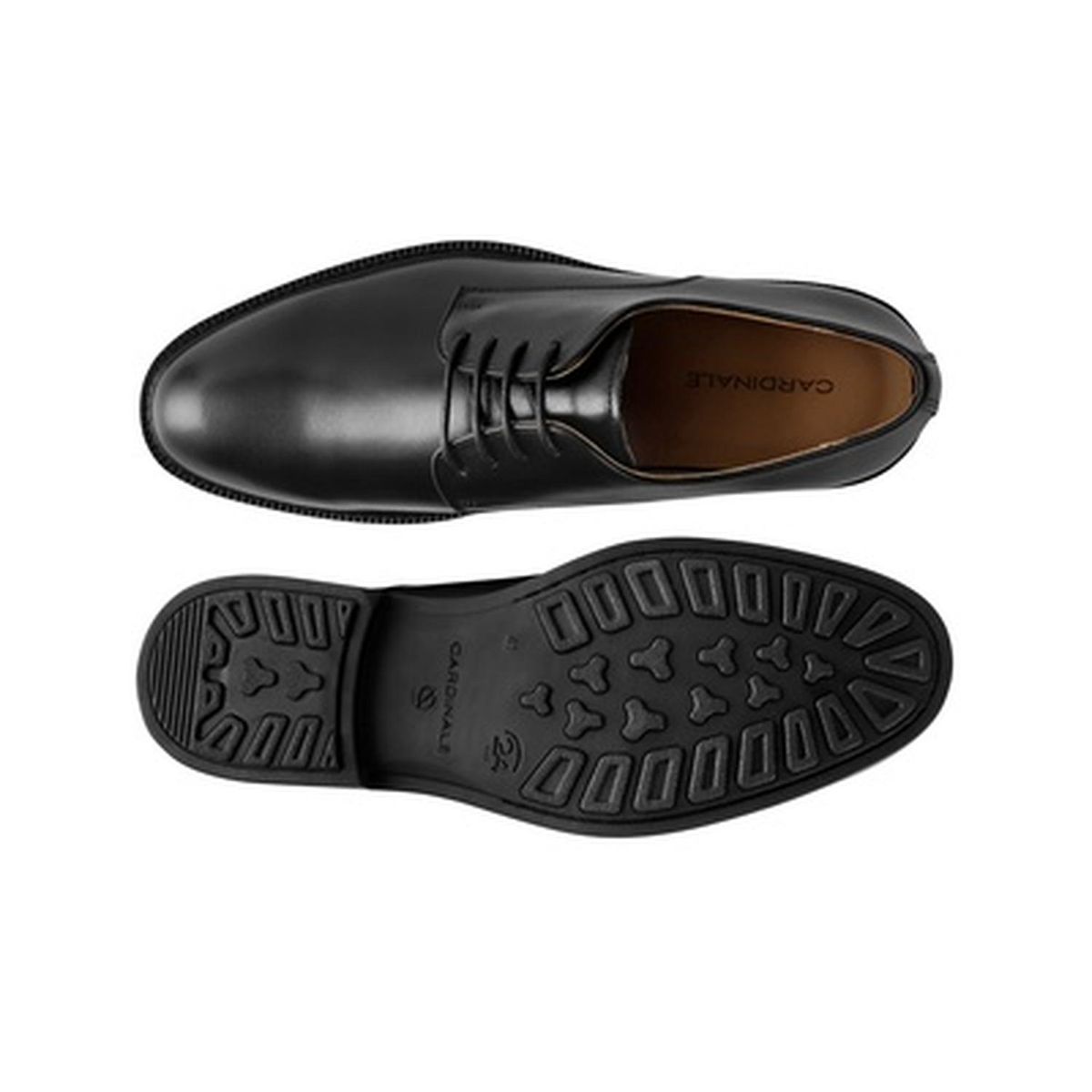 CARDINALE - Zapato Formal Hombre Cuero 24 Flex Bricktown Negro