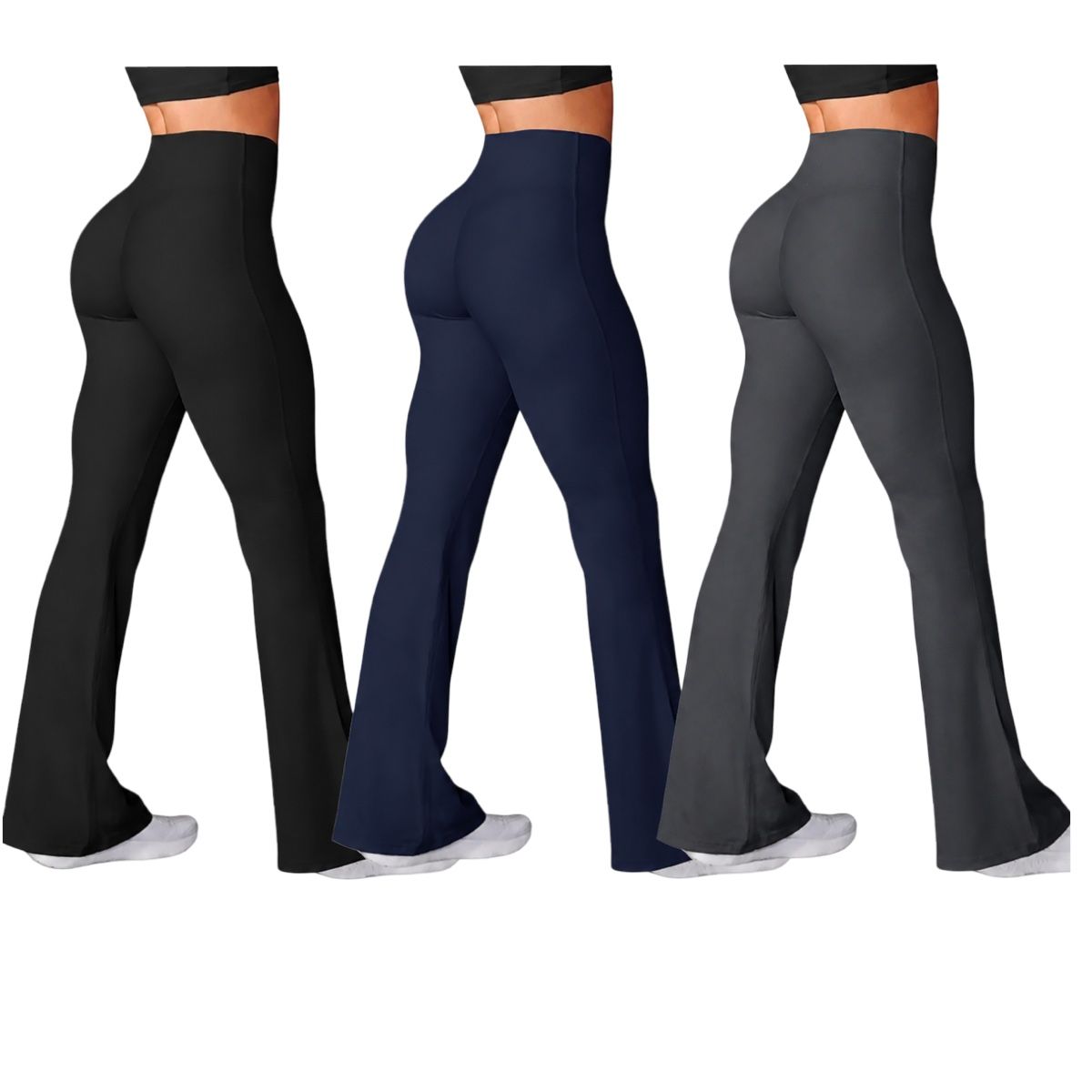 AAYO MODA - Pack Invierno Mujer Calzas Termicas Flare