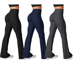 AAYO MODA - Pack Invierno Mujer Calzas Termicas Flare