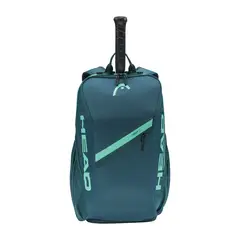 HEAD - Mochila Tenis Tour Backpack Verde 25L