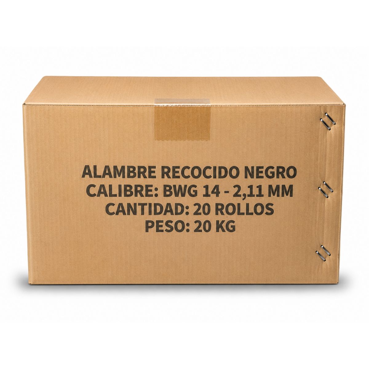 Alambre Negro Recocido N14 1kg 20 unidades, marca GENERICO - Foto 2
