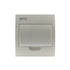 CROMPTON - Tablero Embutido 8 Módulos Ip40 Tapa Blanca Ls0H