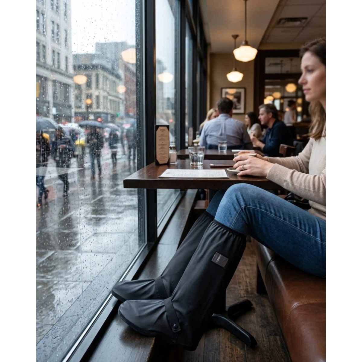 GENERICO - Protector De Calzado Impermeable Para Lluvia Talla XXL