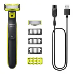 PHILIPS - Afeitadora Recortadora OneBlade QP282410 Cara y Cuerpo Cuchilla Dual