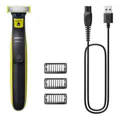 PHILIPS - Afeitadora Recortadora OneBlade Qp272410 Cara y Cuerpo Cuchilla