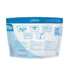 DR BROWNS - Bolsas Para Esterilizar Al Microondas 5un Dr. Browns