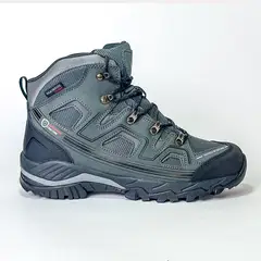 KILIMANJARO - Zapato Hombre Aurora MID Caña Alta Negro