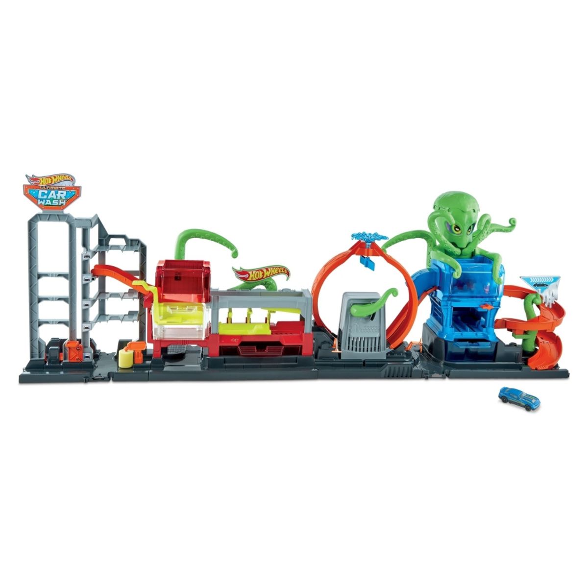 HOT WHEELS - Hot Wheels  Pista De Autos  Autolavado Ataque Extremo