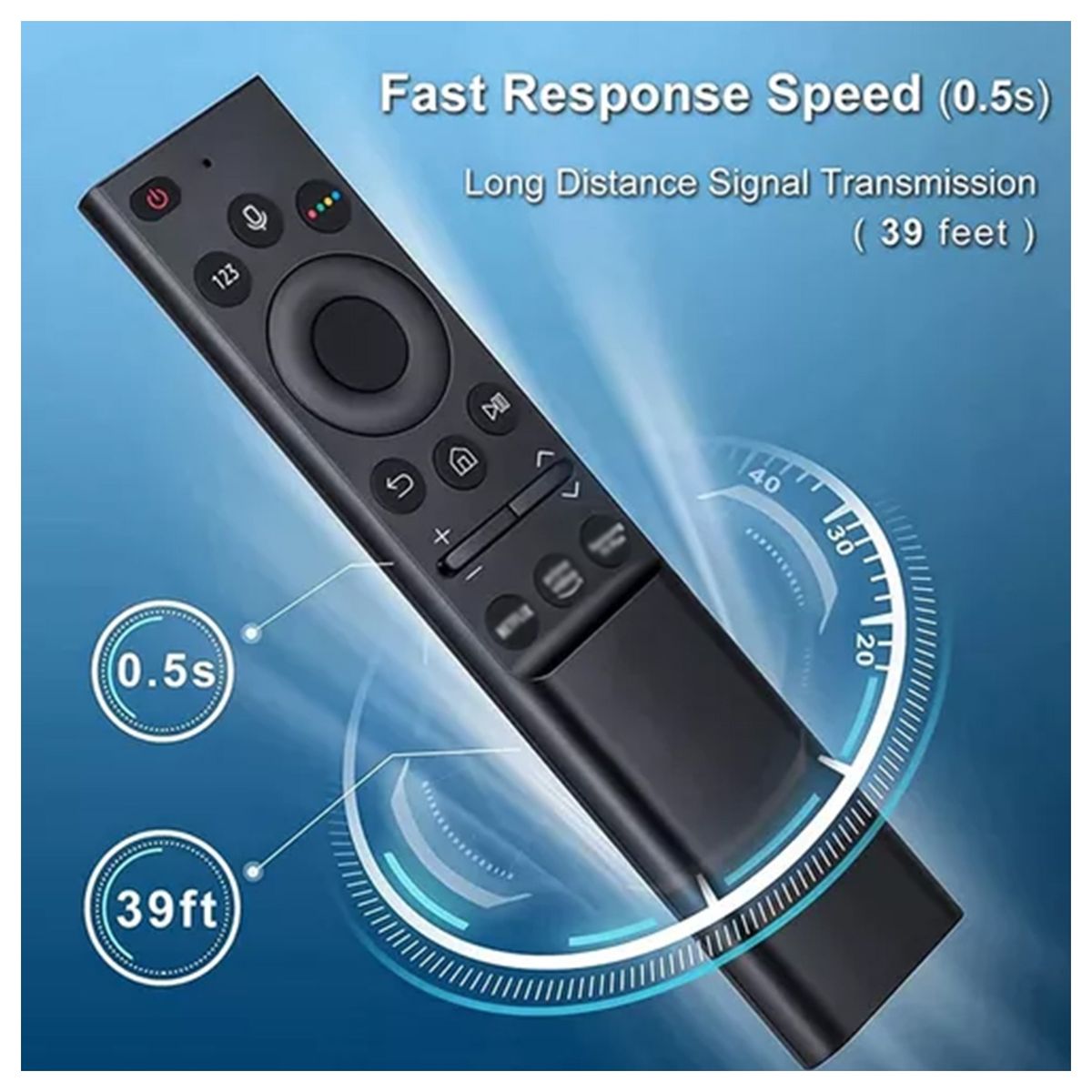 GENERICO - Control Remoto Universal Compatible Con Samsung Smart TV