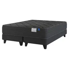 FLEX - Cama Nido Black 2 Plazas X 2.00Mt Base Dividida