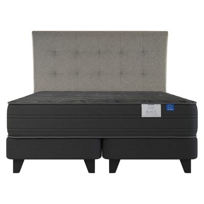 Imagen 2 del producto Cama Europea Top Black King + Respaldo Desing