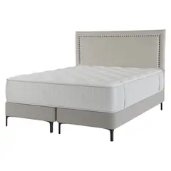 FLEX - Cama Europea Super King Eternity 200 x 200 Cm Base Dividida + Respaldo