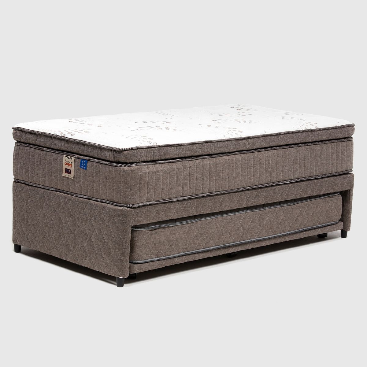 FLEX - Cama Nido Terra Cobre 1.5 Plazas X 2.00Mt Flex
