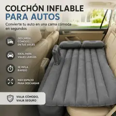 MOVI - Colchón Inflable para Auto Portátil