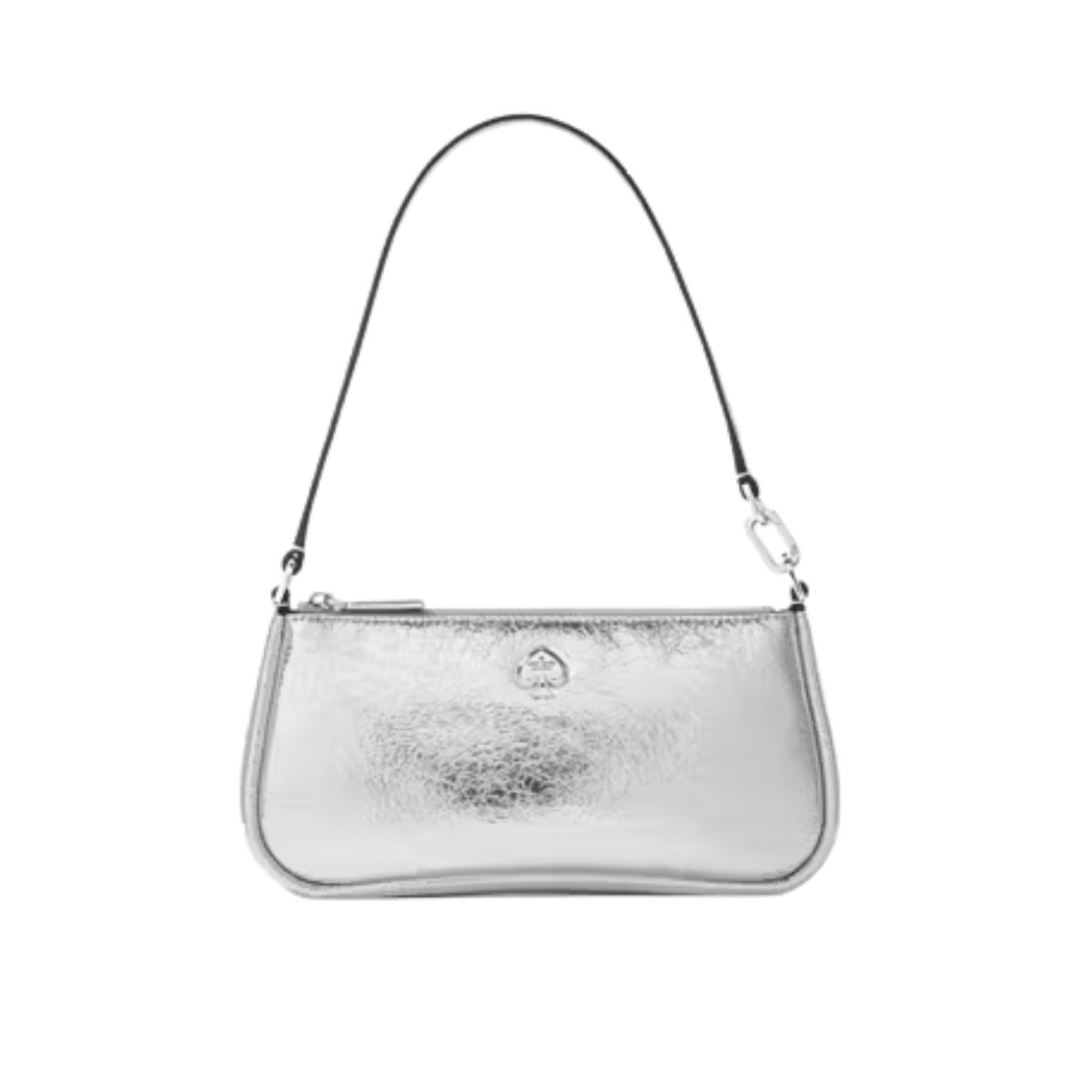 KATE SPADE - Cartera Kate Spade Shoulderbag Kayla Pequeña Cuero Plateado