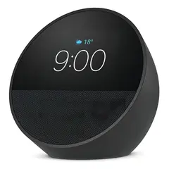 GENERICO - Echo Spot 2024 Alexa Reloj Inteligente Pantalla Smart Speaker