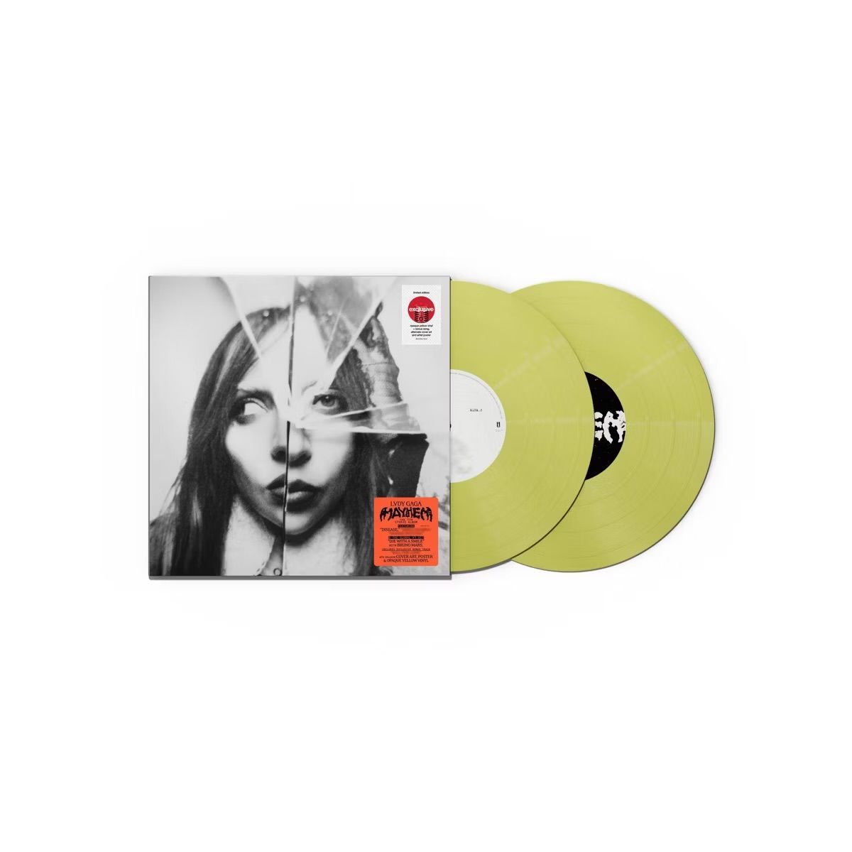 GENERICO - Lady Gaga - Mayhem - Vinilo Opaque Yellow Edición Limitada