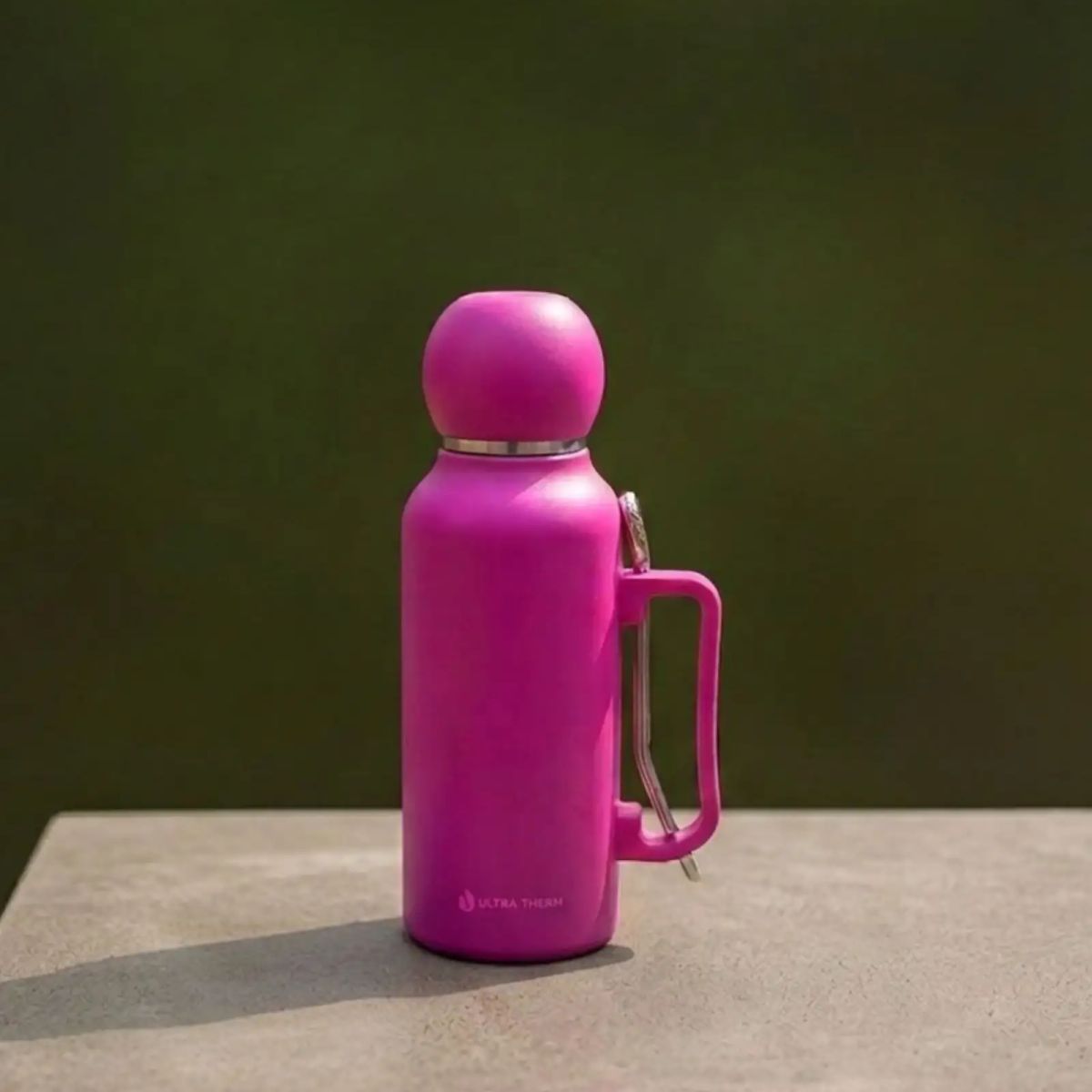 GENERICO - Termo Mate Portátil Acero Inoxidable Mate listo Con Bombilla