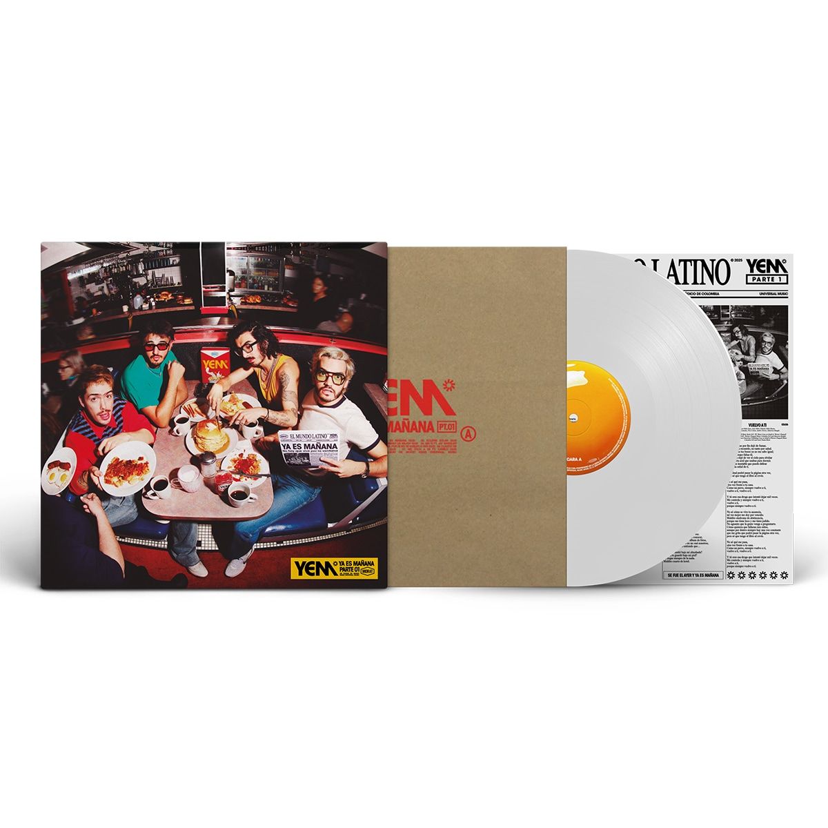 GENERICO - Morat - Ya Es Mañana - Vinilo LP Blanco