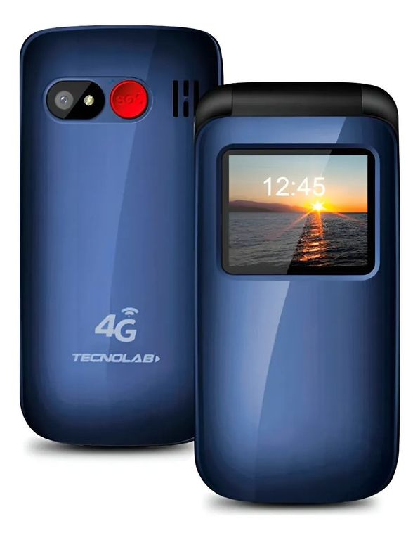 Celular Senior Adulto Mayor 4G Azul