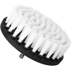 KUANGYE - Kit De 4 Cepillos De Limpieza Suaves P Taladro Color Blanco