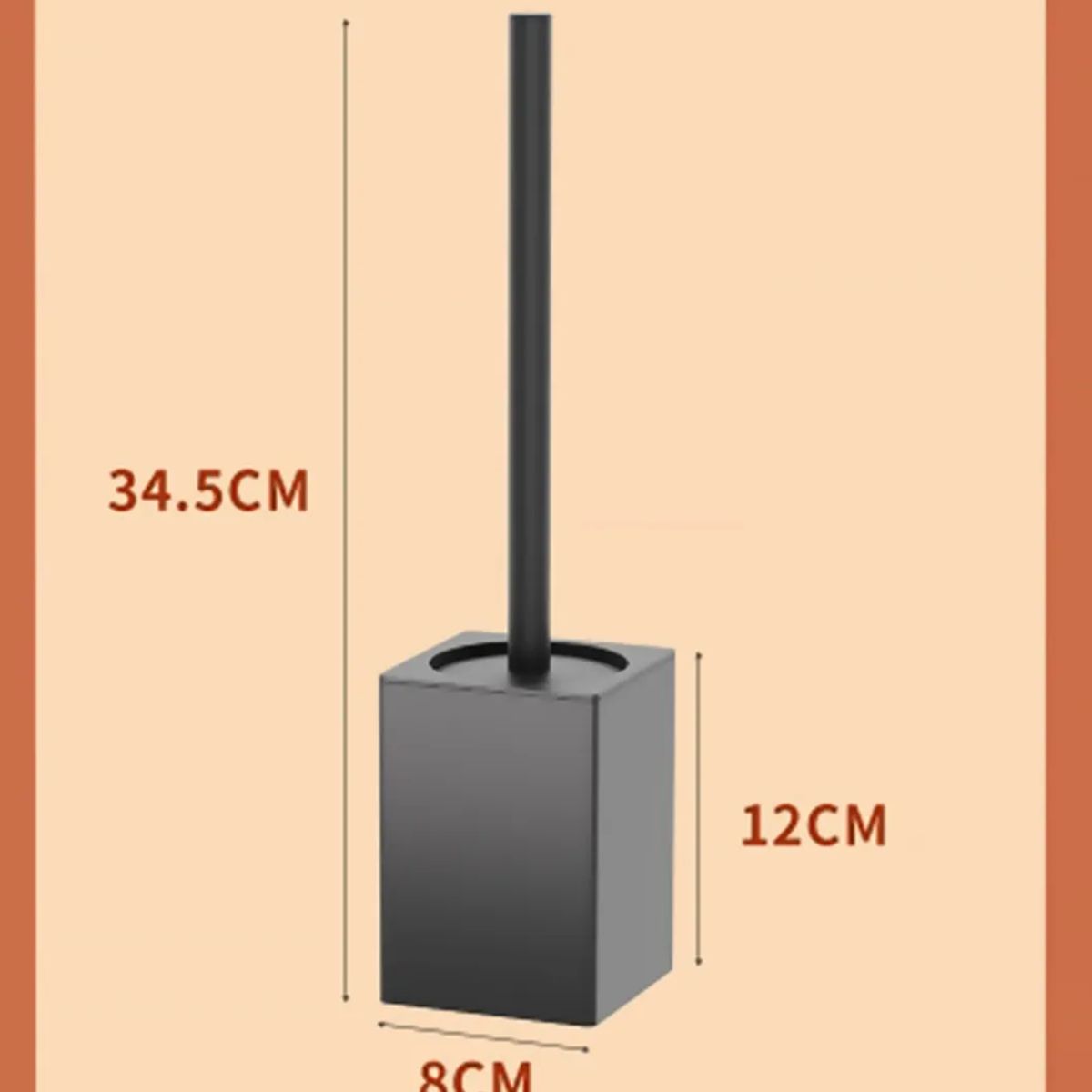 GENERICO - Soporte Para Escobillas De Inodoro De Acero Inoxidable Baño