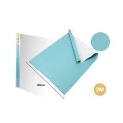 GENERICO - PAPEL ADHESIVO DECOMURAL 2M X 60CM TURQUESA