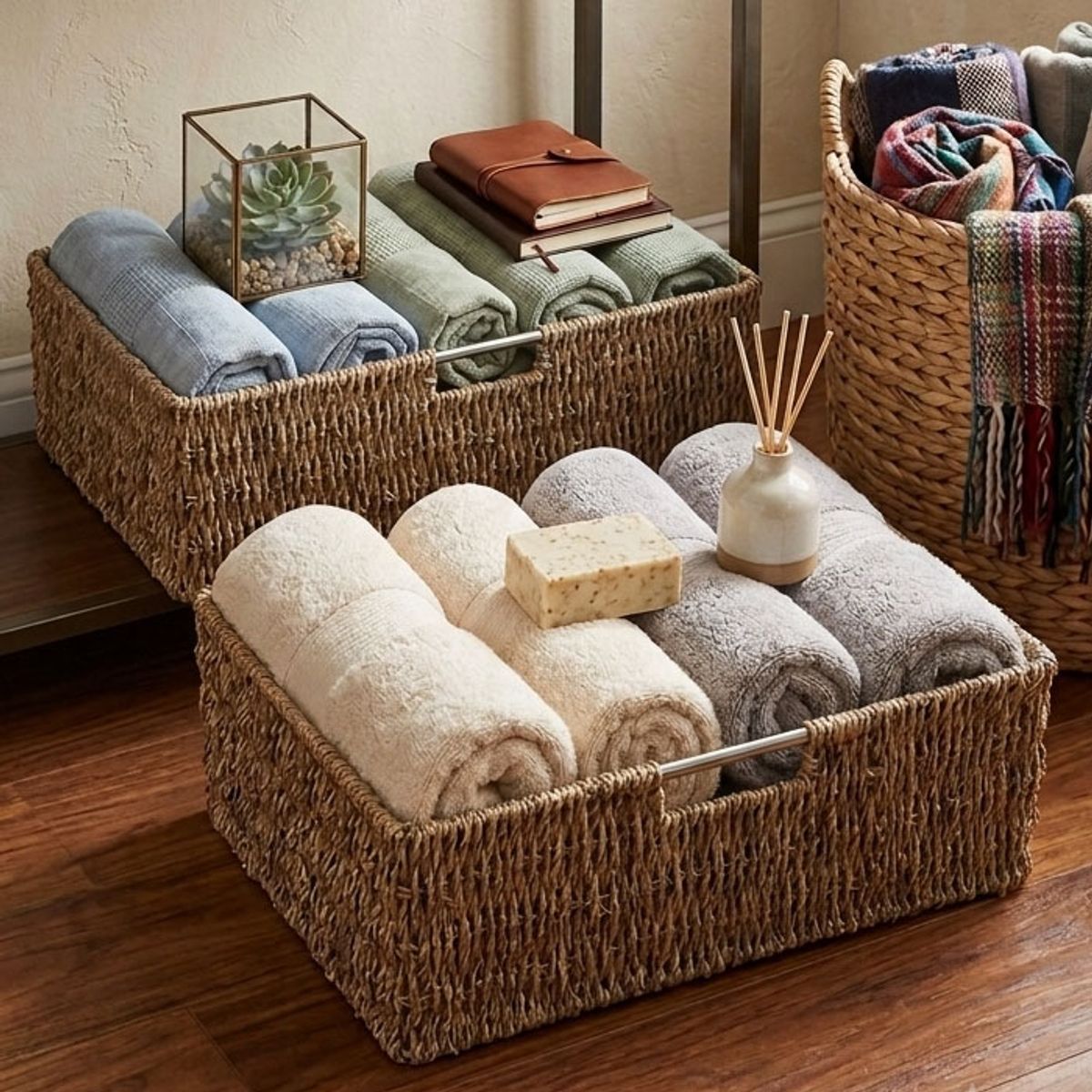 BRIC - Set 2 Canastos Organizadores Decorativos