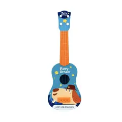 GENERICO - Ukelele Guitarra De Juguete Infantil Puppy Officer Azul