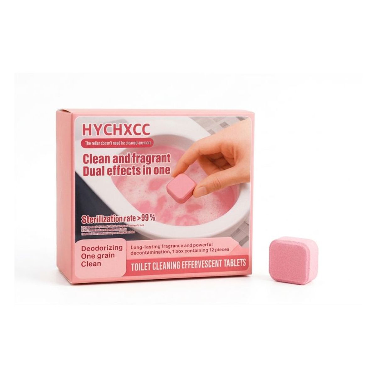 GENERICO - Pastillas Inodoro Hychxcc Limpieza Profunda Pack 12 Pzs