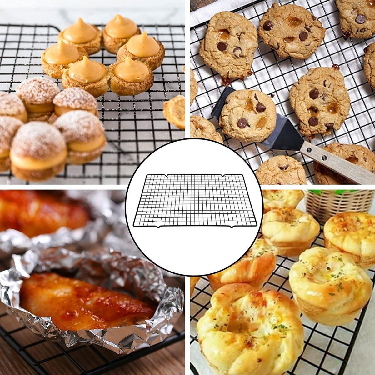PASTELERIUSCL - Rejilla Para Galleta Rejilla Para Enfriar Rejilla De Pan 41c