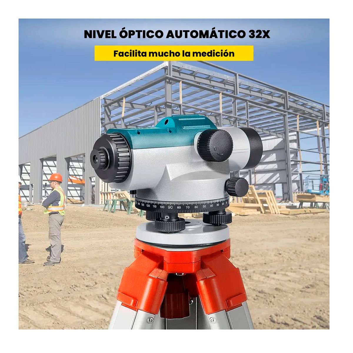 OFERTABKN - Nivel Topografica 32x Herramienta Profesional Tripode Mira