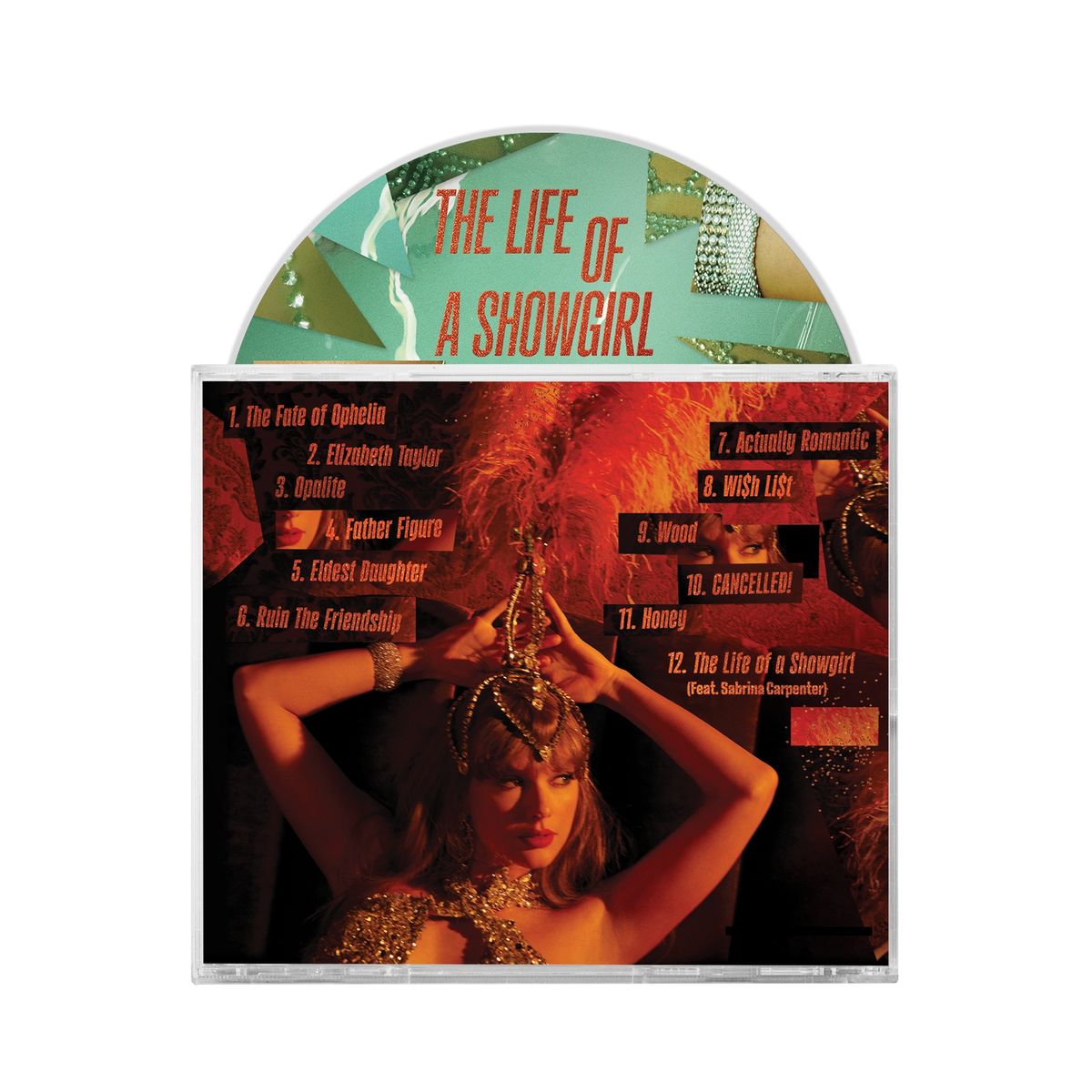 GENERICO - Taylor Swift - THE LIFE OF A SHOWGIRL - CD