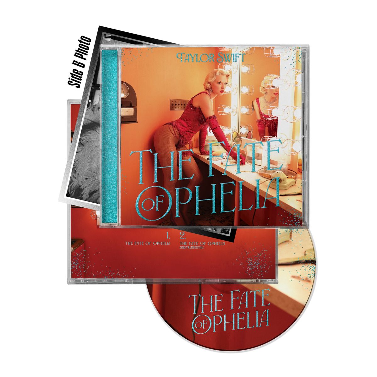 GENERICO - Taylor Swift - The Life Of A Showgirl - The Fate Of Ophelia CD Single With Double-Sided Cover