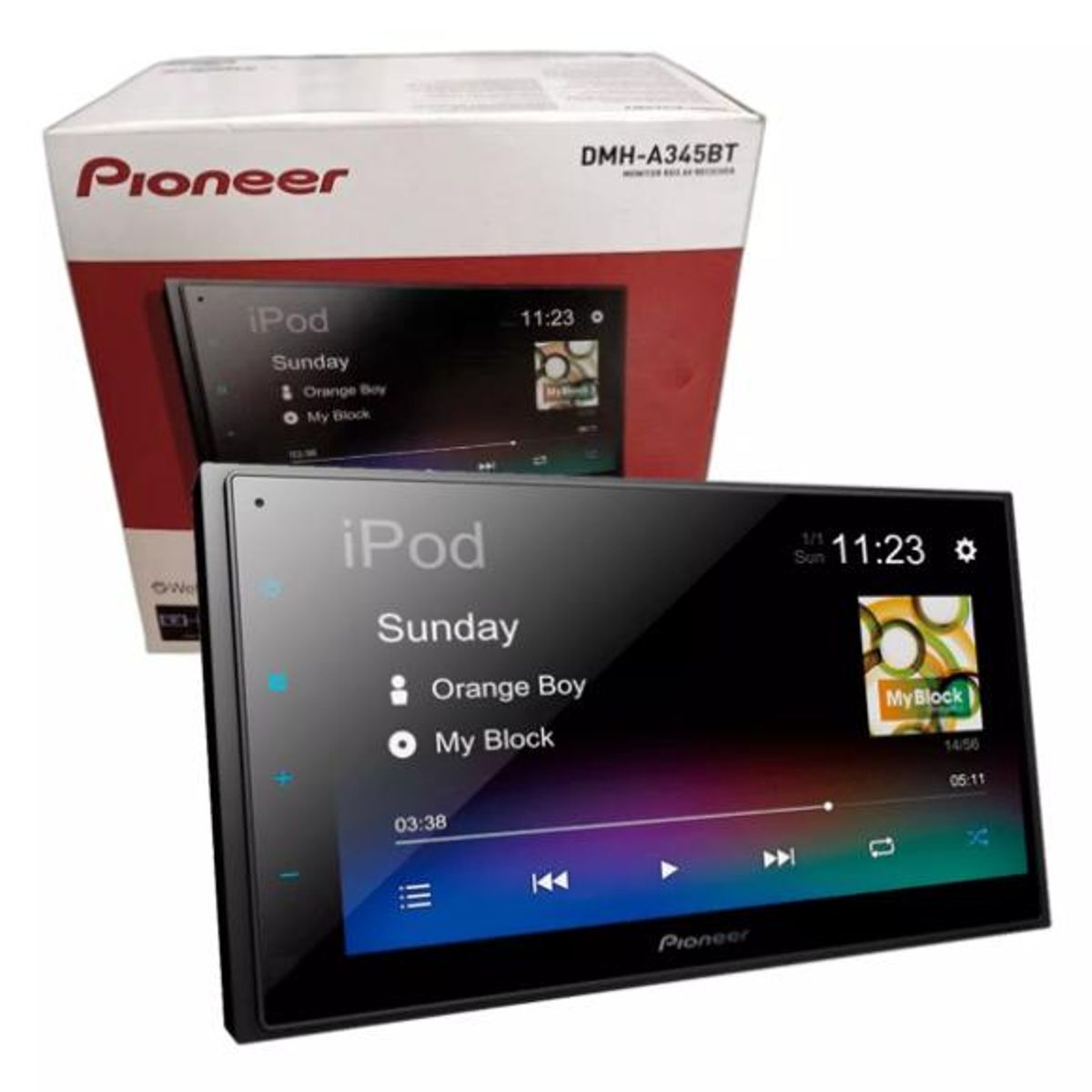 Pioneer DMH-A345BT 6,8”