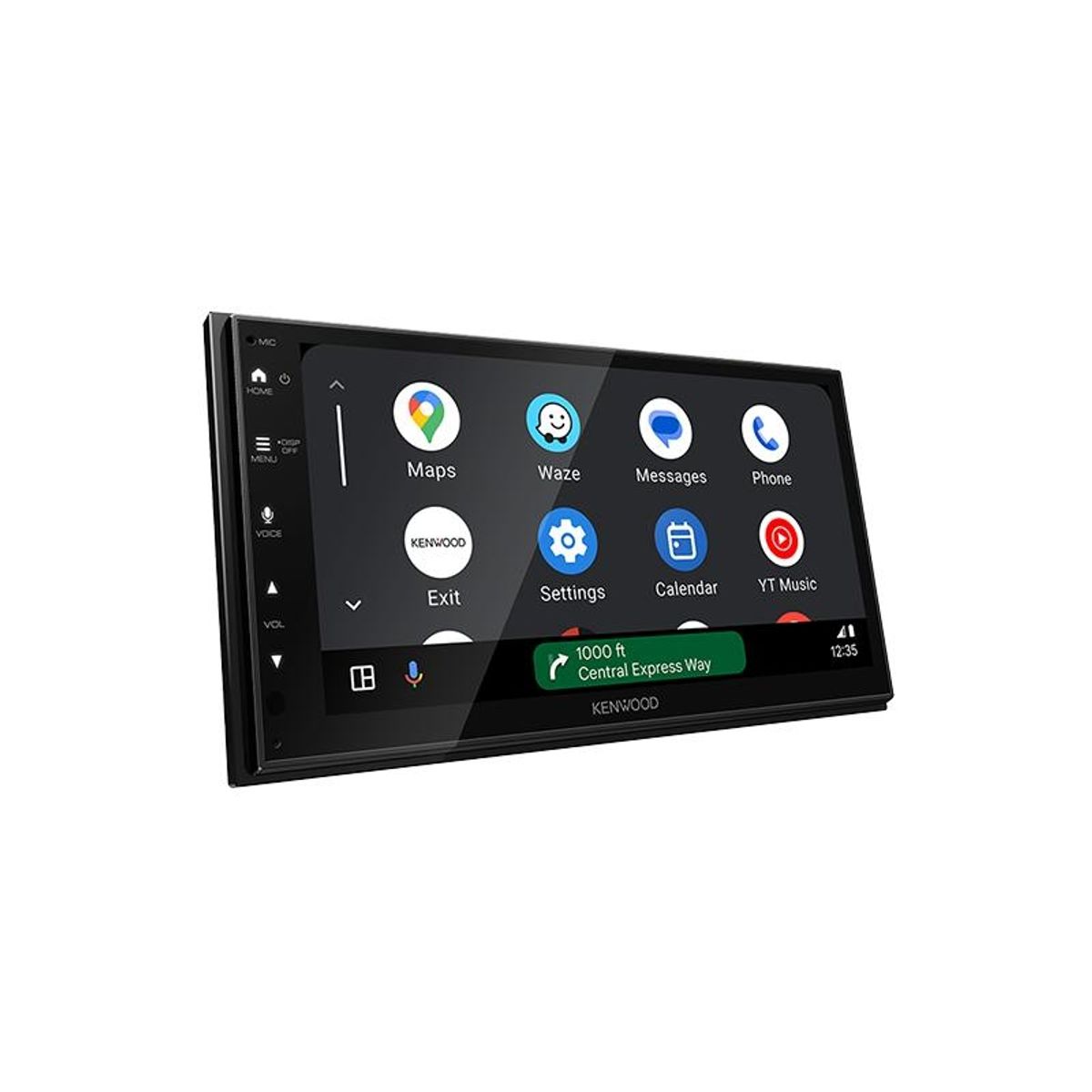 KENWOOD - Radio Carplay AndrpidAuto Kenwood para auto 2-DIN  DMX5023S