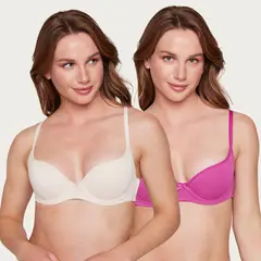 PALMERS - Pack De 2 Sostenes Soft Mujer