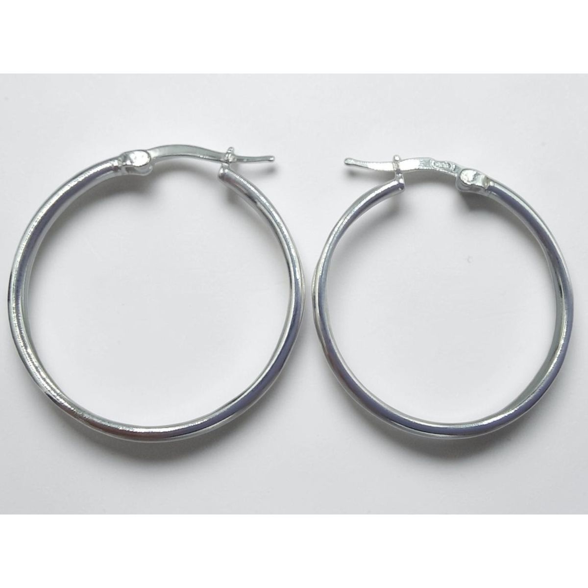 GENERICO - Aros Argolla Grandes Plata 925