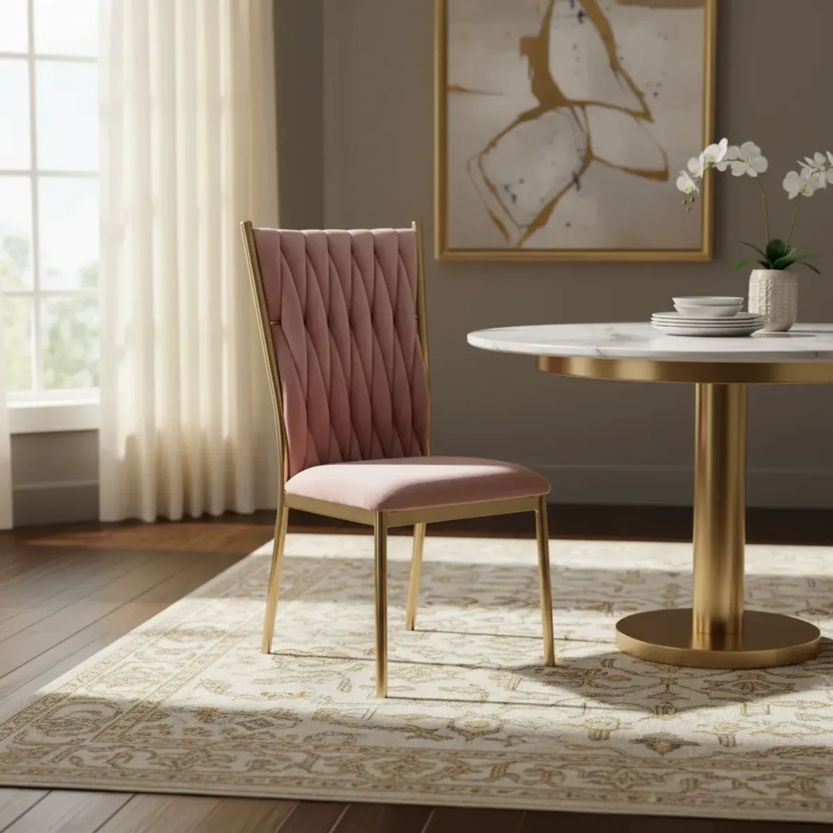 CORI CORI - Silla King Velvet Gold