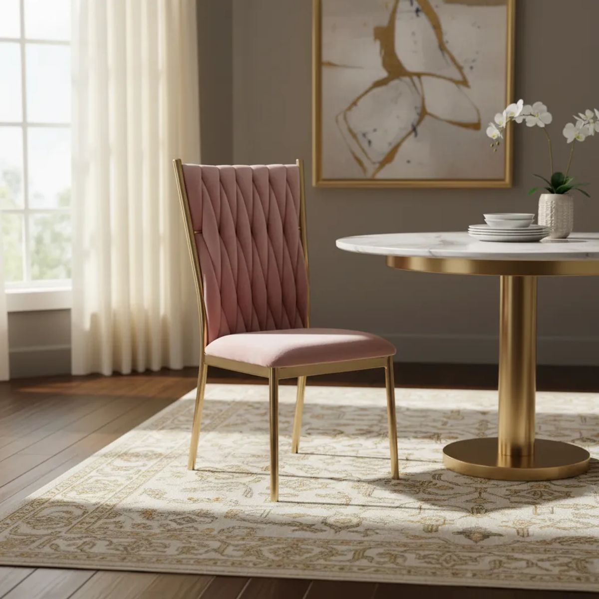 CORI CORI - Silla King Velvet Gold