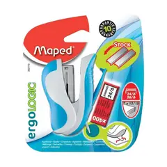 MAPED - Corchetera Mini Ergologic Más Corchetes