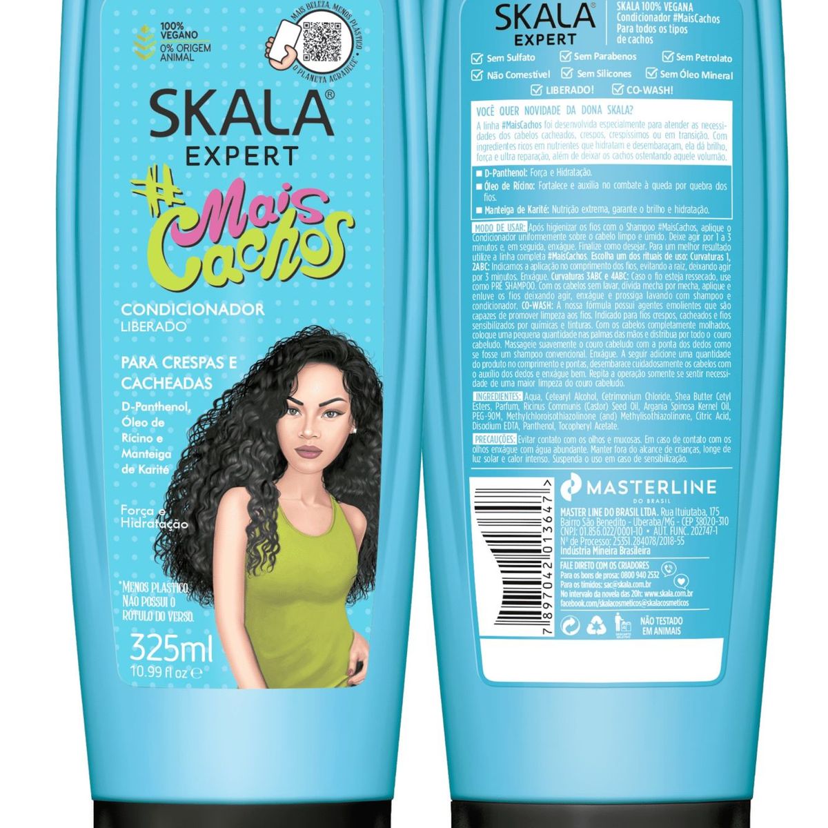 SKALA - Kit Shampoo + Acondicionador Y Máscara Rizos Perfectos Skala