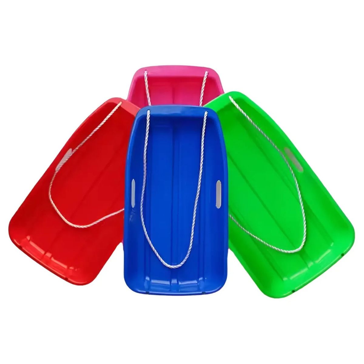 GENERICO - Trineo Deslizante De Nieve Plástico Resistente 88x44x11 Grande - Verde