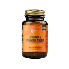 GENERICO - Curcuma y Pimienta Negra 100 tabletas 500 mg