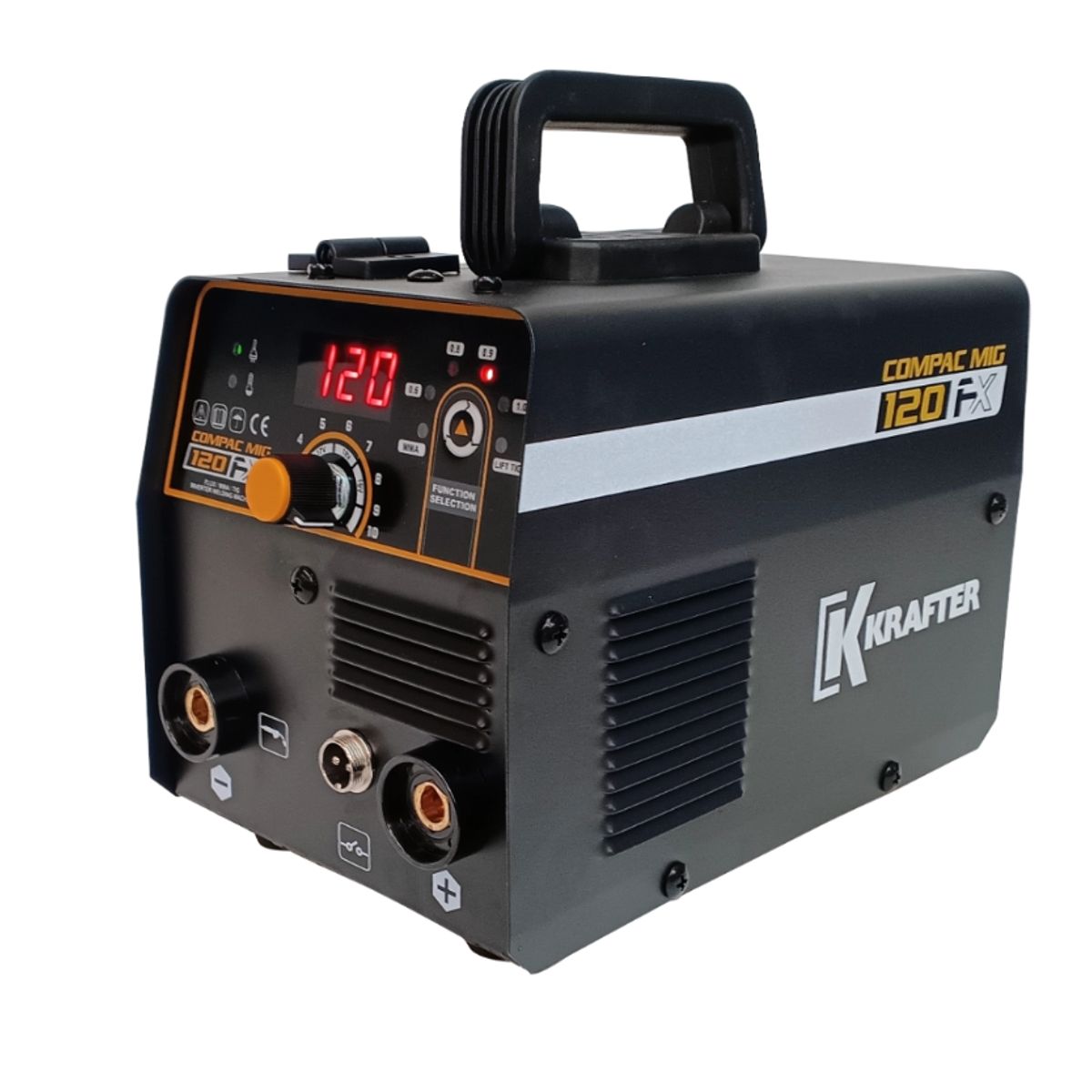 KRAFTER - SOLDADORA DUAL KRAFTER COMPAC MIG FX-120 + ACCESORIOS