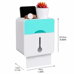 IRM - Dispensador papel higienico con repisa y cajon